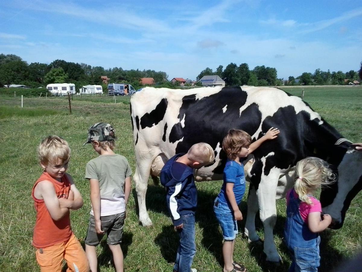 Minicamping Dorpszicht Gapinge Esterno foto