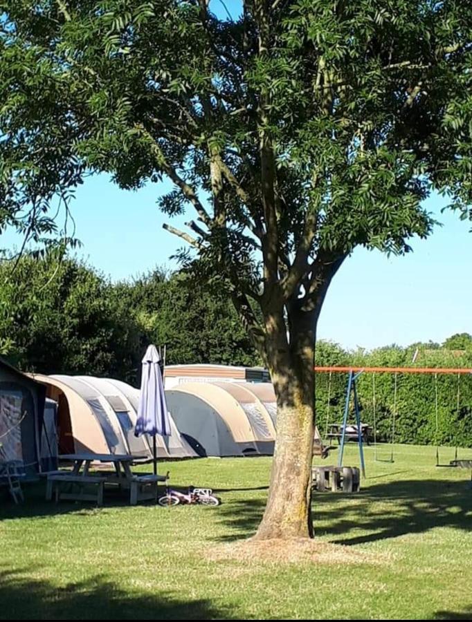 Minicamping Dorpszicht Gapinge Esterno foto